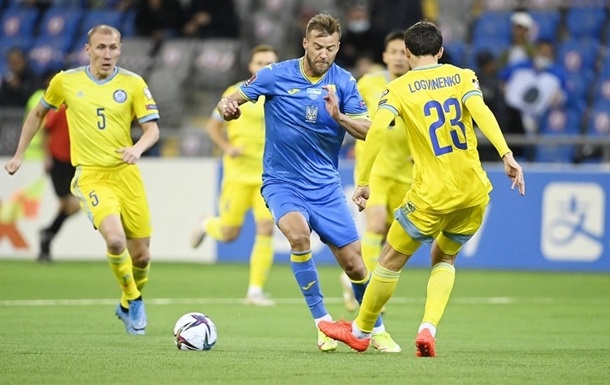 Ярмоленко - лучший игрок Украины в матче против Казахстана по версии WhoScored