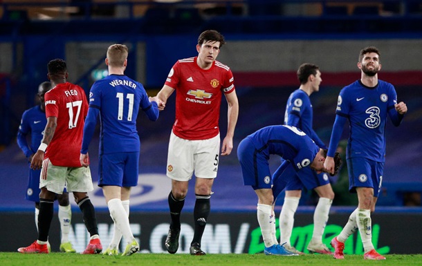 Челси и Манчестер Юнайтед расписали ничью в матче АПЛ