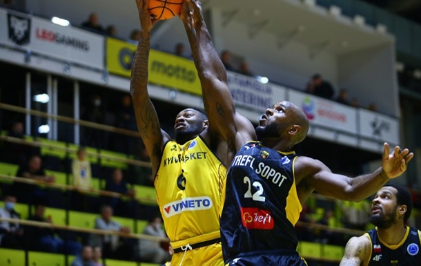 Киев-Баскет в невероятном матче обыграл Трефл Сопот